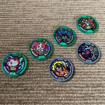 요괴워치 메달 6개 세트