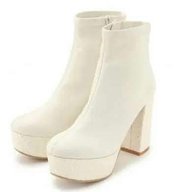 ESPERANZA 에스페란자 락모리 글리터 힐 숏부츠