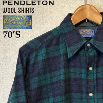 [ 레어 빈티지 ] PENDLETON 70's 울 셔츠