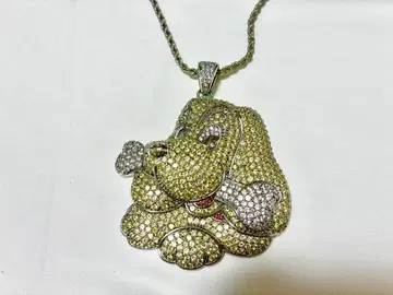 GALFY 갈피 블링블링 목걸이 강아지 개 레어 구하기 어려움