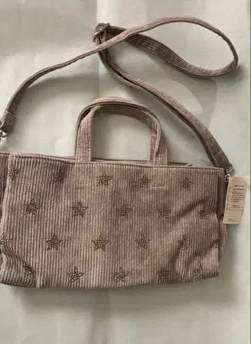 미사용품 애프터눈 티 백 별 패턴 2way