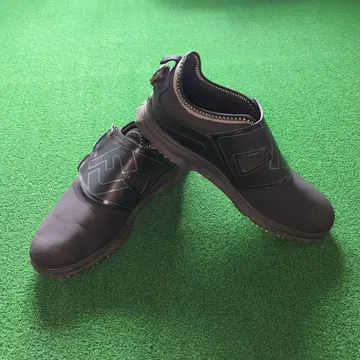 BOA 시스템 스파이크리스 골프화 블랙 27.5