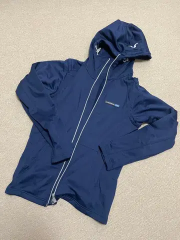 J.LINDEBERG 후드 부착 자켓 네이비