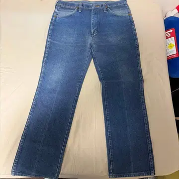 Wrangler 스트레이트 데님 블루 34 30 미국제