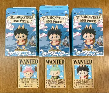 3점 ONE PIECE LABUBU 원피스 라부부 POP MART