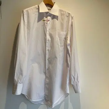 [BARNYS NEWYORK] 스트라이프 긴팔 와이셔츠 라이트 핑크 XL