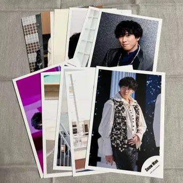 SnowMan 미야타테 료타 공식 사진 13장 세트