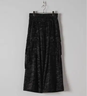 Casper John 크러쉬 새틴 파라슈트 슬랙스