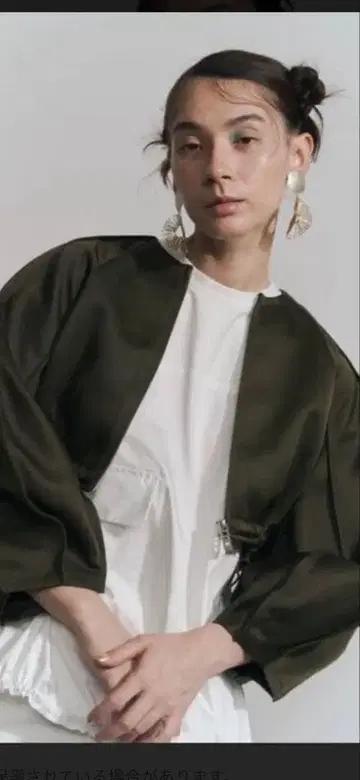 UN3D. 아우터 숏 블루종 새상품