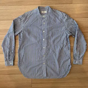 TOMORROWLAND 밴드 카라 버튼 다운 셔츠