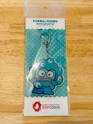 오사카 만박 산리오 한교동 아크릴 키링 만박 회장 한정 미야쿠미야쿠