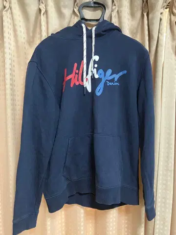 타미힐피거 후드티 네이비 네이비 컬러 L 사이즈