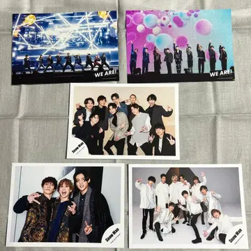 SnowMan 공식 사진 5매 세트