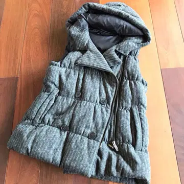 띠어리 다운 베스트 그레이 사이즈 S