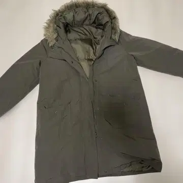 다운 코트 LL 사이즈 카키 슈라루