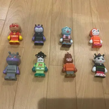 호빵맨 블록 라보 피규어 8체 세트