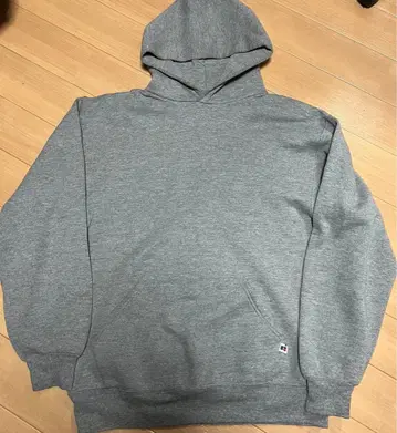 90s USA RUSSELL ATHLETIC 후드티 그레이 L 사이즈