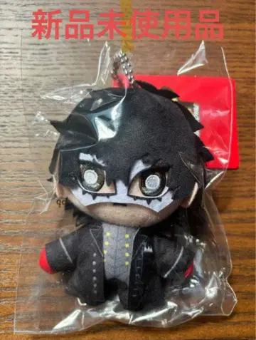 [ 새상품 ] 페르소나 5 주인공 아마미야 렌 조커 봉제 인형 키링