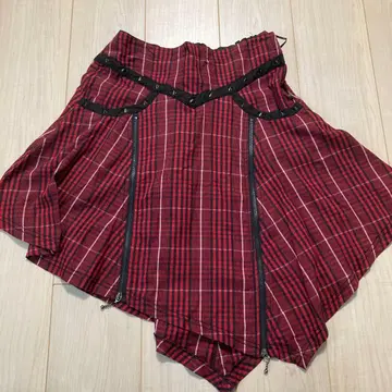 ALGONQUINS 알곤킨 algonquins 플레어 스커트 빨간색