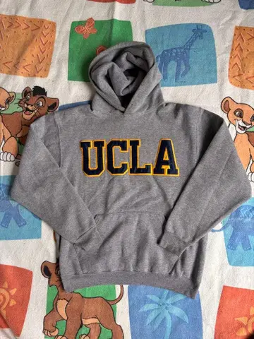 made in usa UCLA 빈티지 후드티 미국제 칼리지 로고