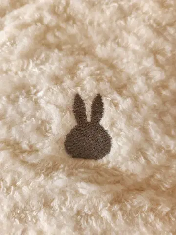 미피 이마바리 타월 복슬복슬 페이스 타월 아이보리