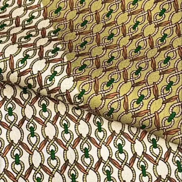 순수 실크 이중 기모노 부착 체인