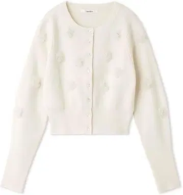 SNIDEL 플라워 모티브 가디건