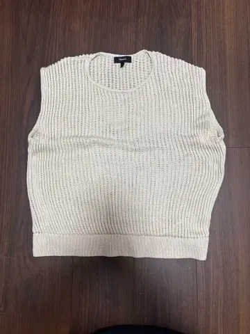 Theory 니트 베스트 S 사이즈 시어 코튼 화이트 계열