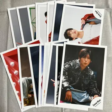 SnowMan 메구로 렌 공식 사진 16장 세트