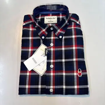 Macintoshphilosophy 체크 셔츠 네이비/레드 M