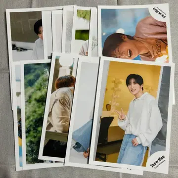 SnowMan 메구로 렌 공식 사진 12장 세트