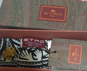 ETRO per Kaito Takahashi 페이즐리 블랙