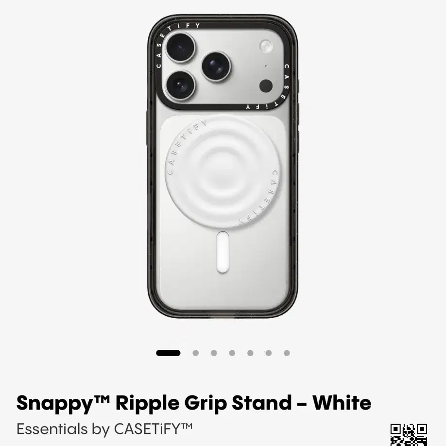 CASETiFY Ripple iPhone 17 Pro Max ホワイト Amazon.com: CASETiFY Ripple iPhone 17 Pro Case [Silicone