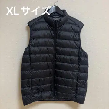 유니클로 울트라 라이트 다운 베스트 XL 블랙 수납 봉투 포함