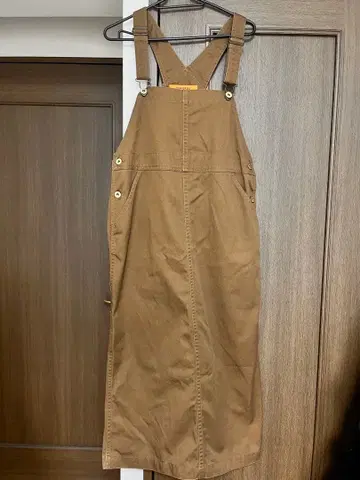 유니버셜 오버롤 브라운 살로펫