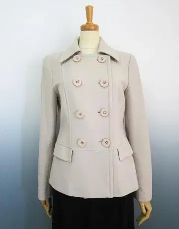 쿠미쿄쿠 울 숏 자켓 블레이저 하프 코트