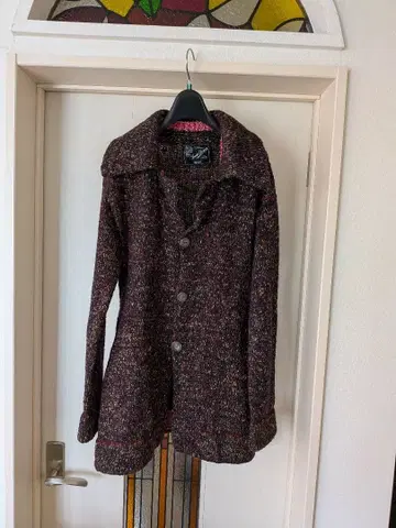 ZUCCa 다크 브라운 니트 자켓 가디건