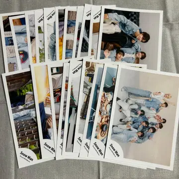 SnowMan 너는 나의 것 공식 사진 20장 세트