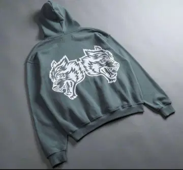 레어 달크 스포츠 후드티 그레이 L 사이즈