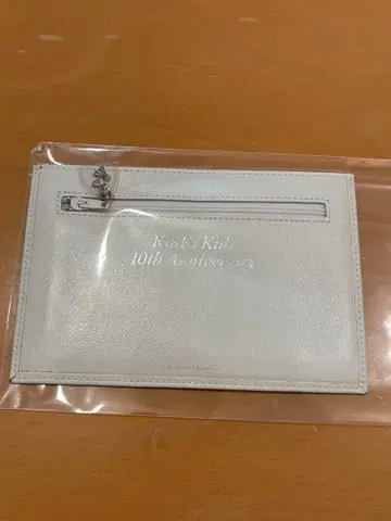 KinKi Kids 10th Anniversary 파우치 팬클럽 한정판