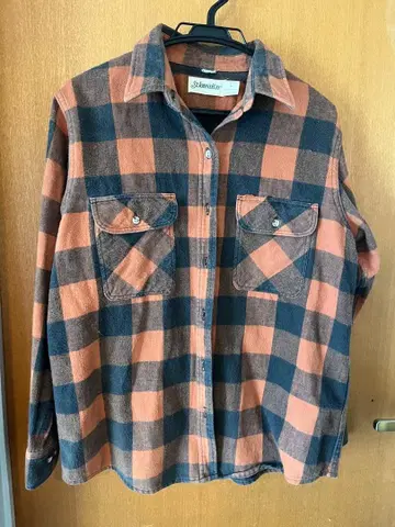 St.John's Bay L 사이즈 플란넬 셔츠 버팔로 셔츠