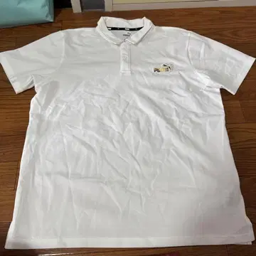 PUMA DRYCELL 화이트 피케 셔츠