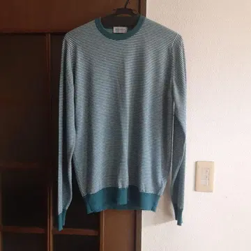 새상품 JOHN SMEDLEY 존스메들리 울 크루넥 니트