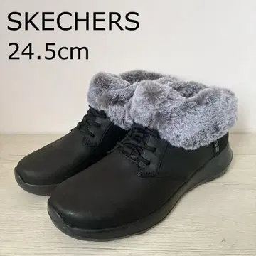 미사용 스케쳐스 슬립인즈 퍼 부츠 24.5cm