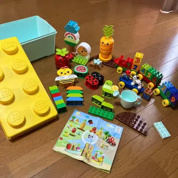 LEGO 블록 채소 곤충 탈것