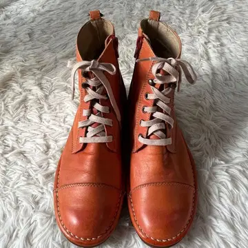 새상품급 1점 jb 천연 가죽 숏부츠 23cm