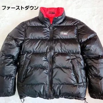 두툼한 퍼스트 다운 FIRST DOWN L 사이즈 리버서블