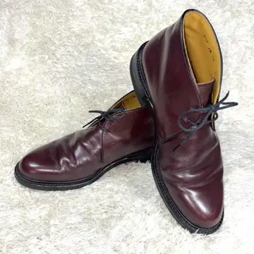 새상품급 리걸 버건디 가죽 처카 부츠 26cm