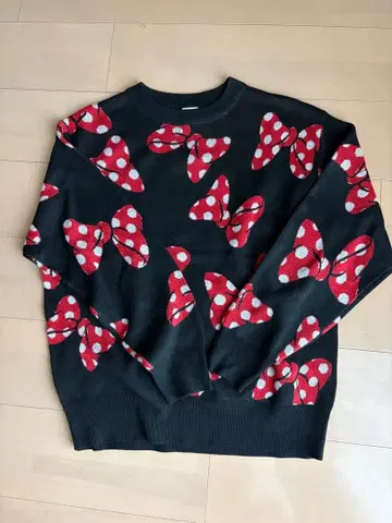 미니 리본 니트 아베일