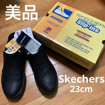 SKECHERS BOBS SLIP-INS 블랙 23cm